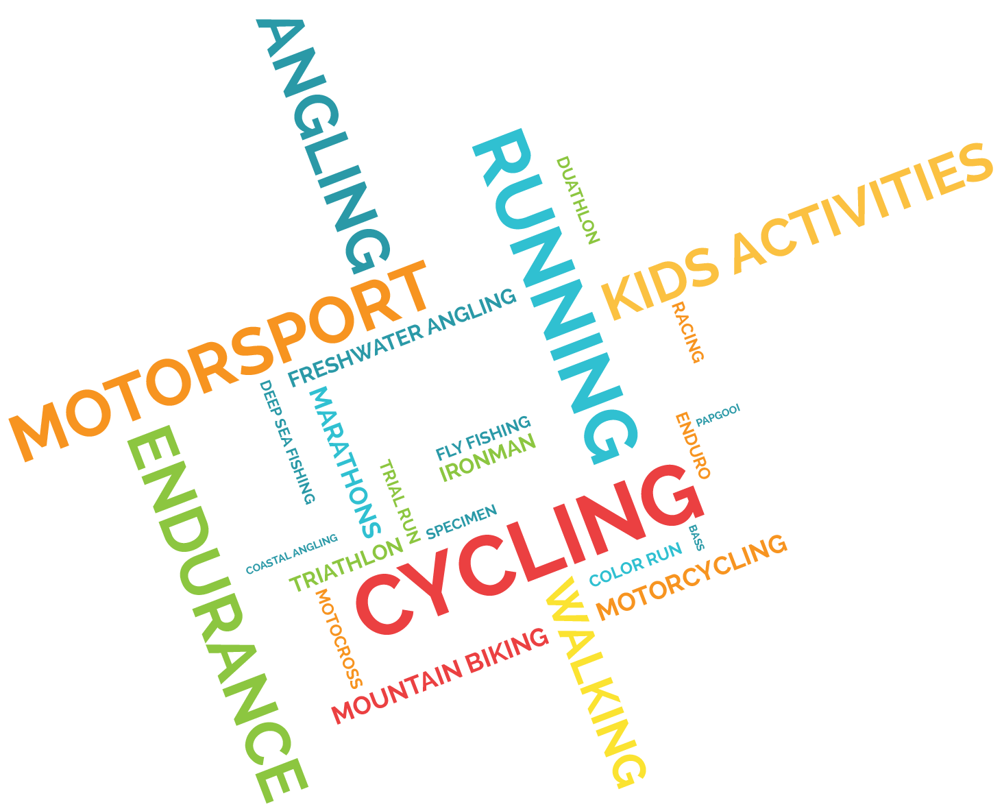 SportSpots Cycling, Running, Motorsport, Field/Court, Walking, Endurance, Golf, Sport Events